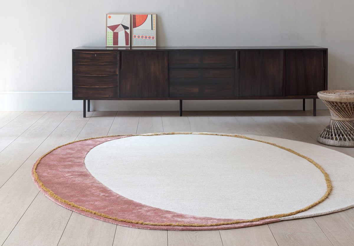 Play Hand Tufted Rug by Ligne Pure, showing play hand tufted rug in live shot.