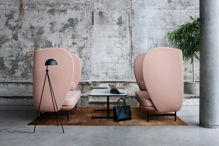 Plenum Table by Fritz Hansen, showing plenum table in live shot.