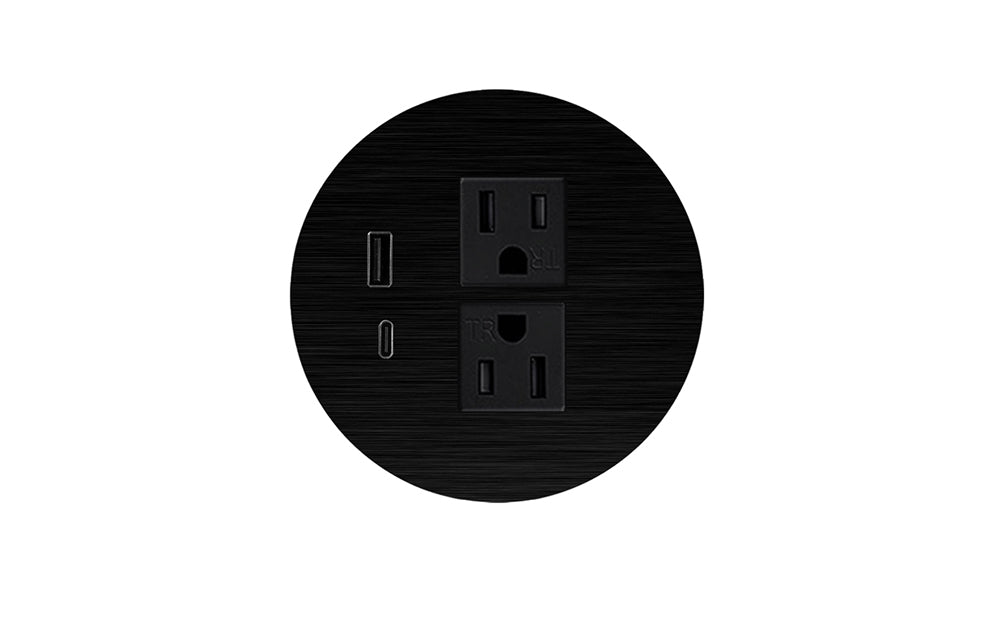 Power Circle by Ethnicraft - Black.