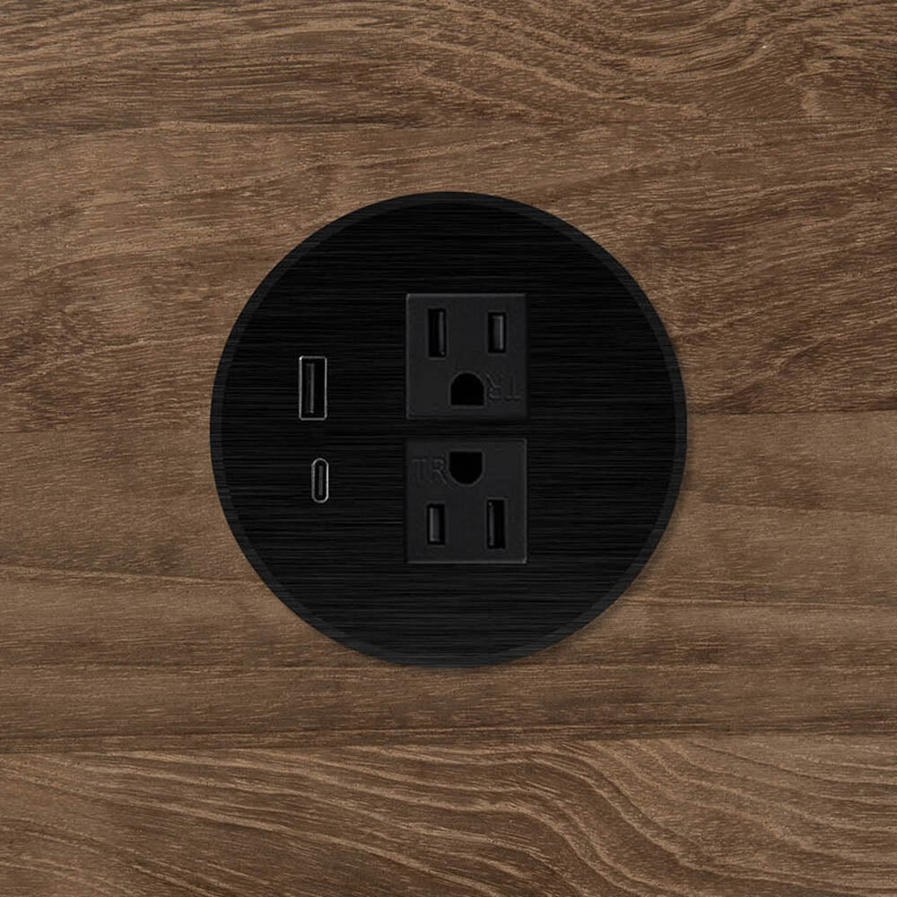 Power Circle by Ethnicraft, showing front view of power circle