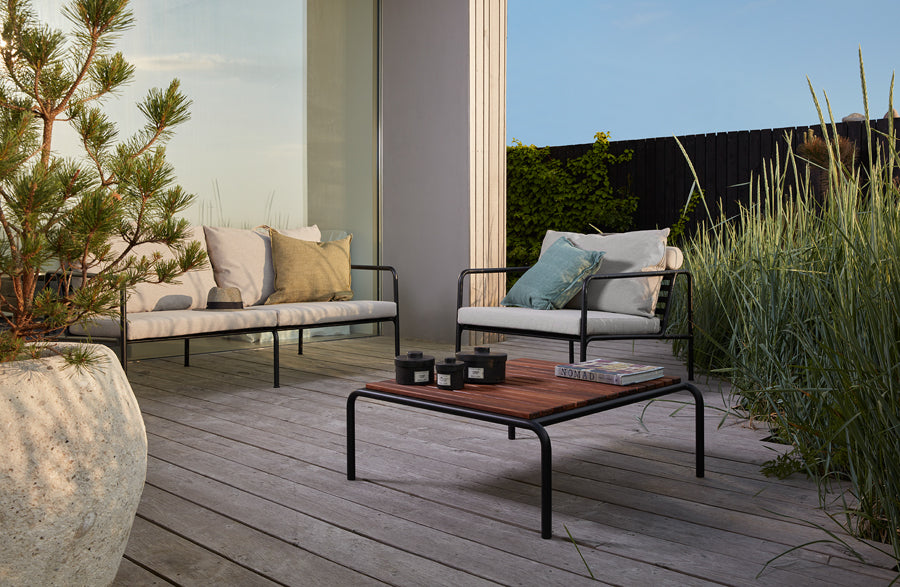 Pui Cushion by Houe, showing pui cushions in live shot.