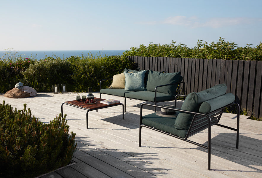 Pui Cushion by Houe, showing pui cushions in live shot.
