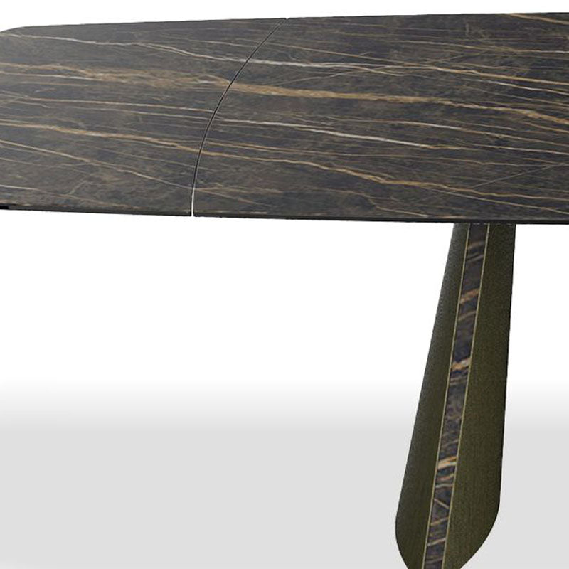 Ravello Dining Table by Mobital, showing closeup view of ravello dining table.
