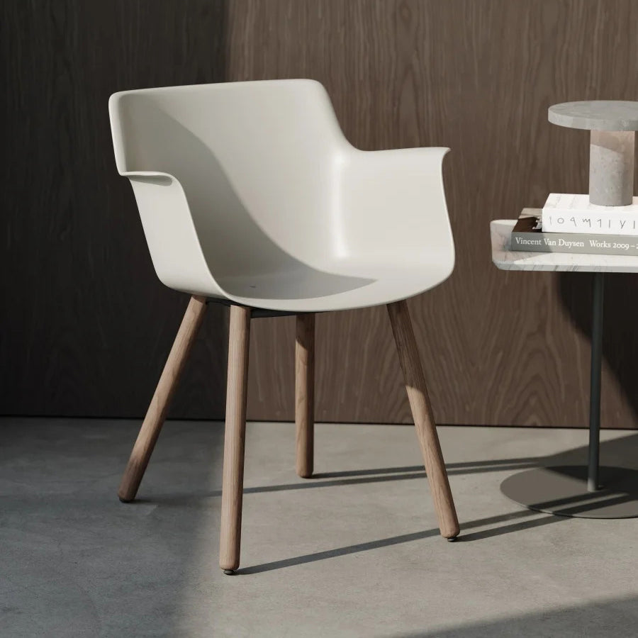 Rego Play Dowel Wood Chair by B&T, showing rego play dowel wood chair in live shot.