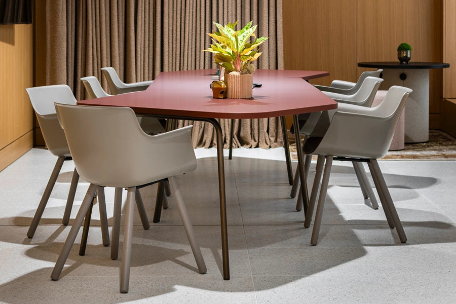 Rego Play Dowel Wood Chair by B&T, showing rego play dowel wood chairs in live shot.