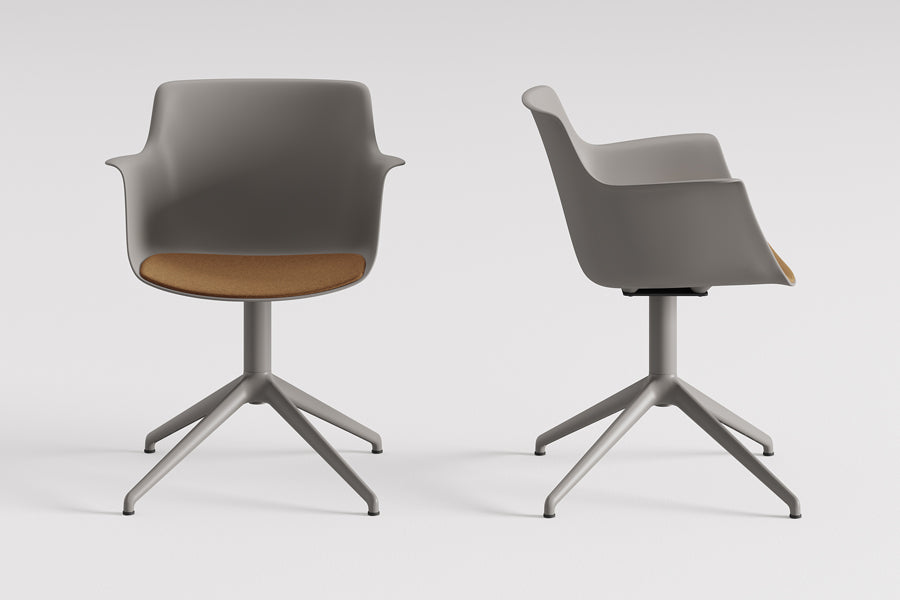Rego Play Premium Swivel Chair by B&T, showing rego play premium swivel chairs in live shot.