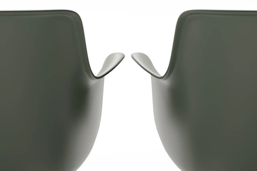 Rego Play Premium Swivel Chair by B&T, showing closeup view of rego play premium swivel chair in live shot.