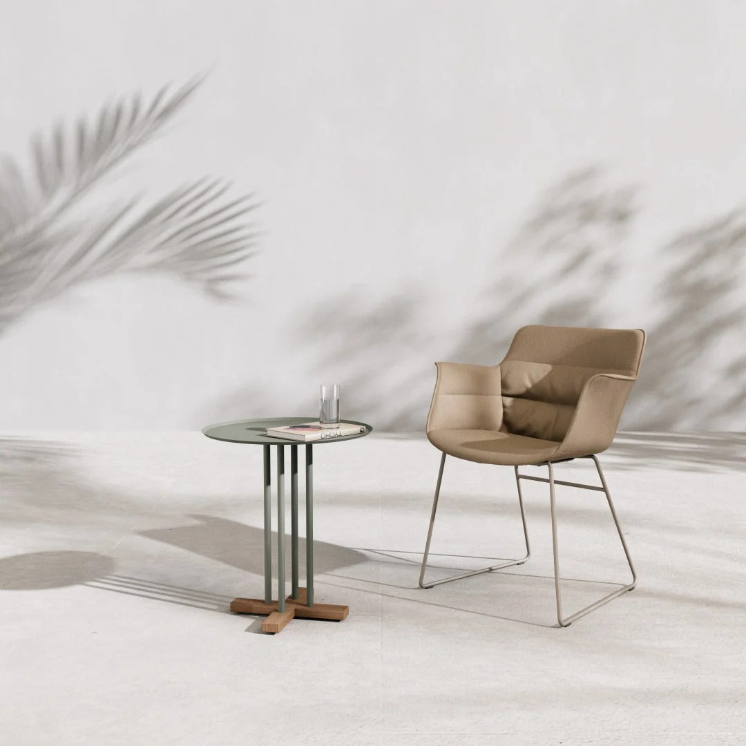 Rego Play Sled Chair by B&T, showing rego play sled chair in live shot.
