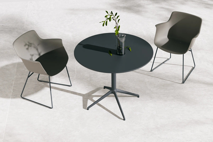 Rego Play Sled Chair by B&T, showing rego play sled chairs in live shot.