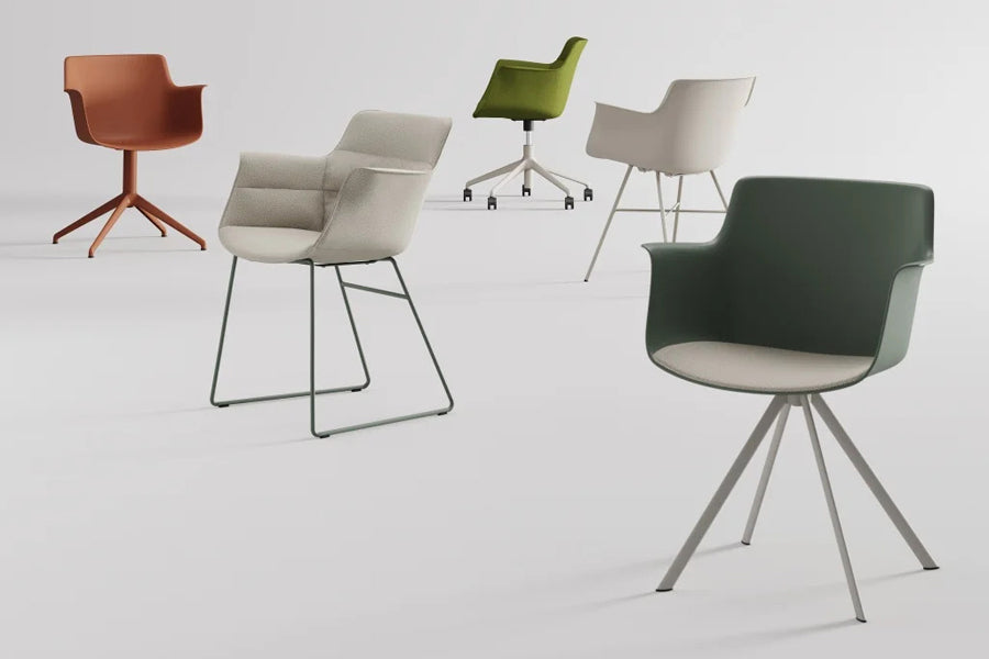 Rego Play Sled Chair by B&T, showing rego play sled chair in live shot.