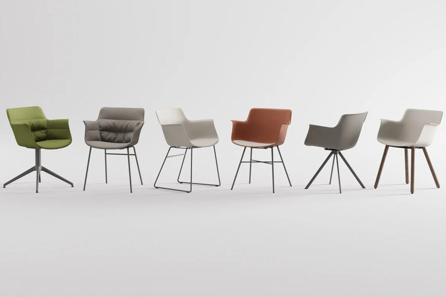 Rego Play Sled Chair by B&T, showing rego play sled chair in live shot.