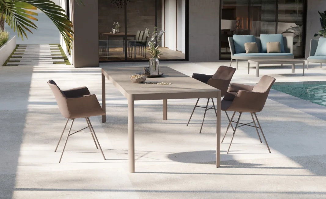Rego Play X Chair by B&T, showing rego play x chairs in live shot.