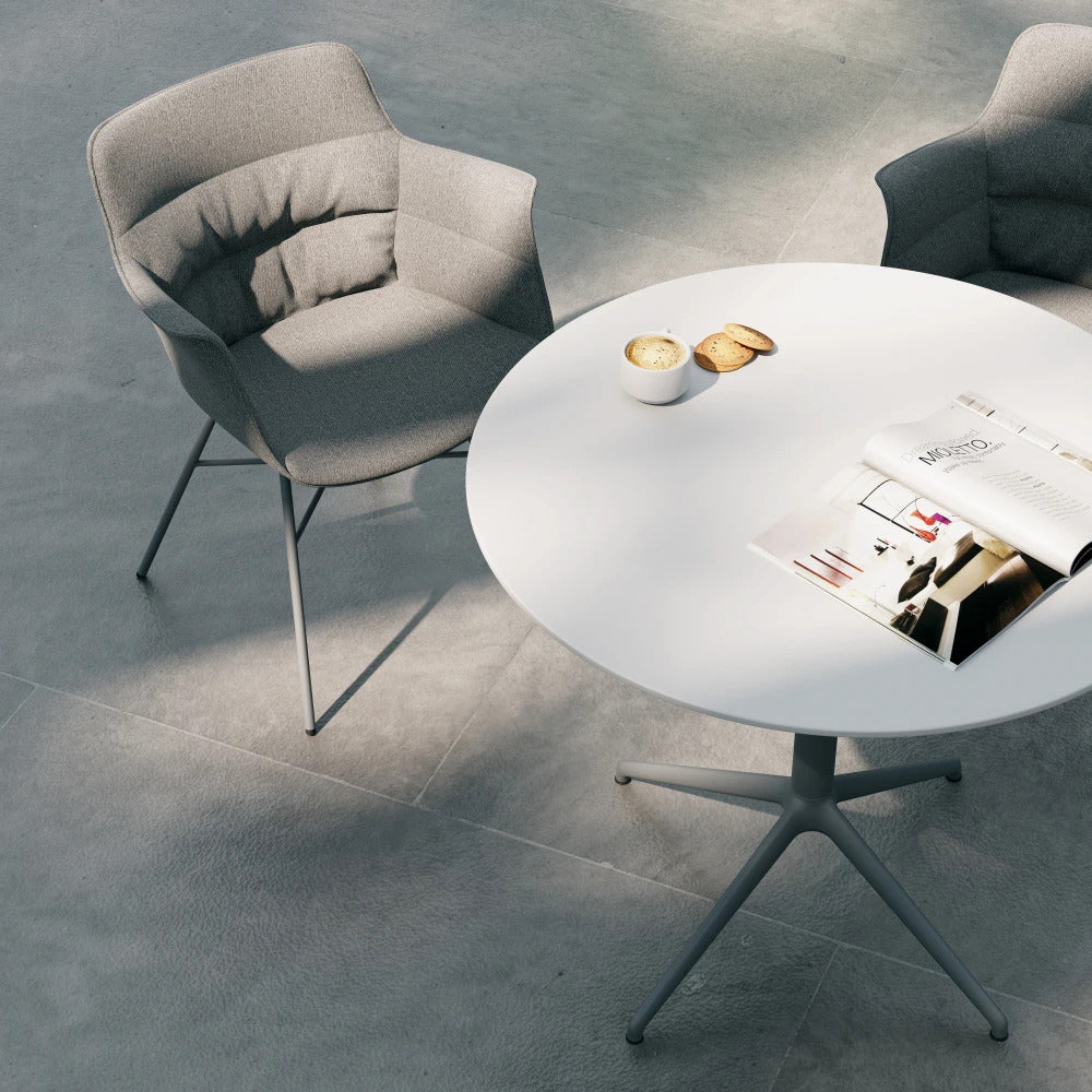 Rego Play X Chair by B&T, showing rego play x chair in live shot.