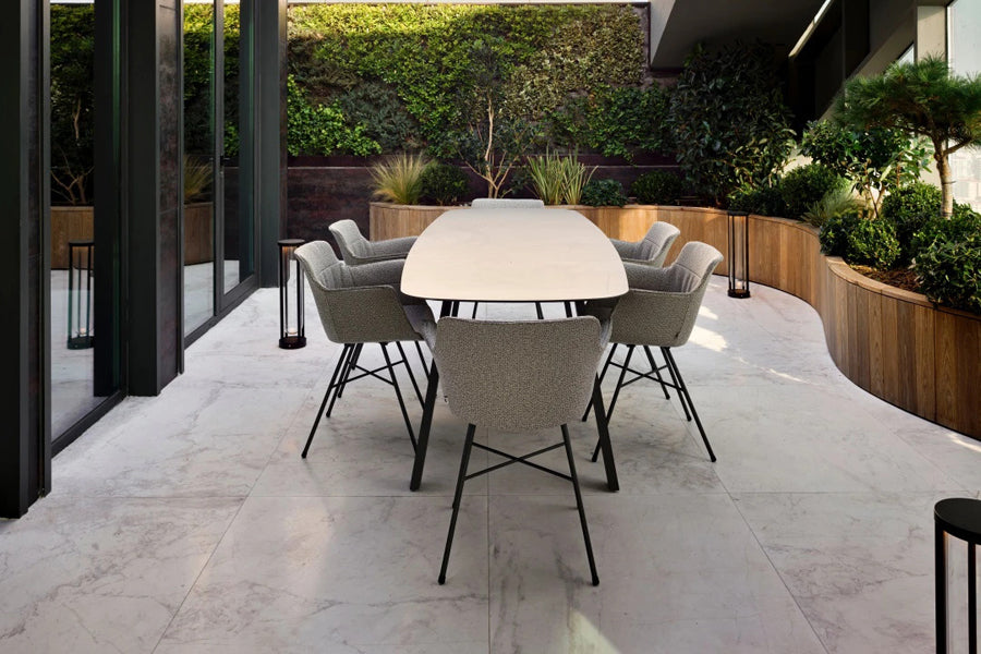 Rego Play X Chair by B&T, showing rego play x chairs in live shot.