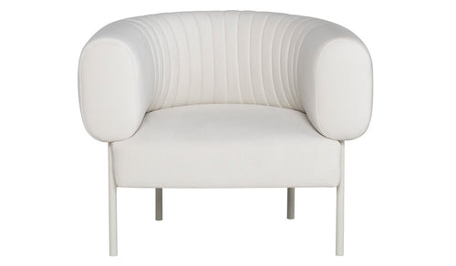 Reina Occasional Chair by Nuevo, showing front view of reina occasional chair.