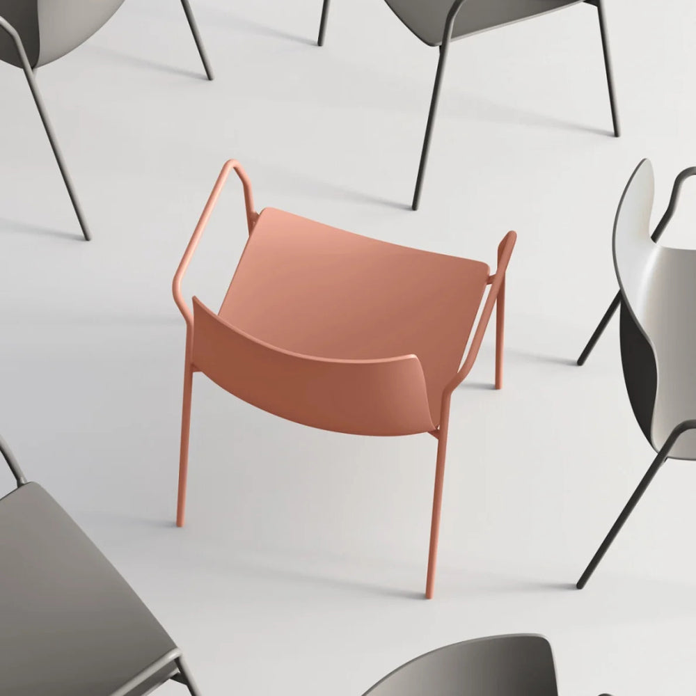 Rest Indoor 4 Legs Chair by B&T, showing rest indoor 4 legs chairs in live shot.