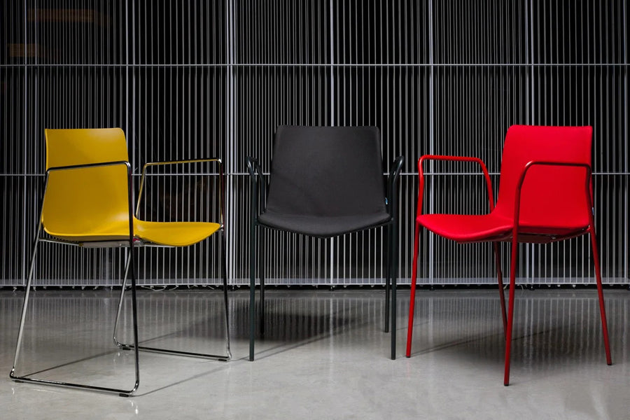 Rest Indoor 4 Legs Chair by B&T, showing rest indoor 4 legs chairs in live shot.