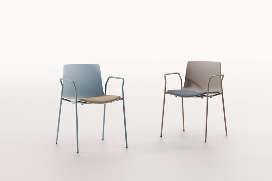 Rest Indoor 4 Legs Chair by B&T, showing rest indoor 4 legs chairs in live shot.