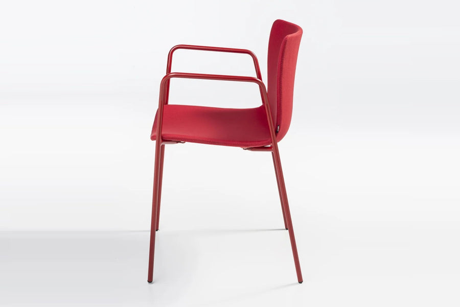 Rest Outdoor 4 Legs Chair by B&T, showing rest outdoor 4 legs chair in live shot.