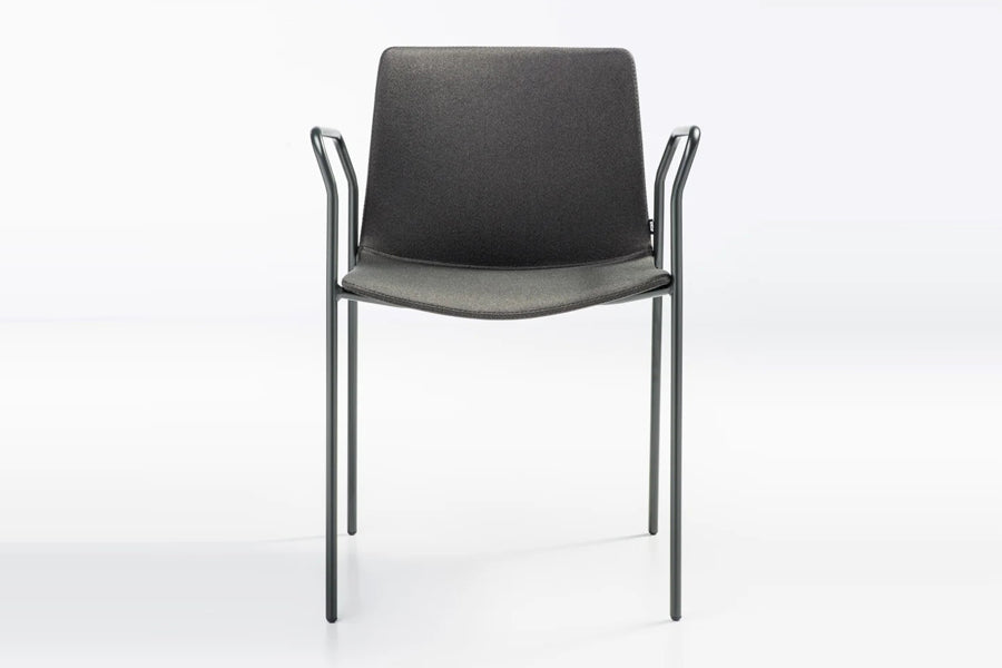 Rest Outdoor 4 Legs Chair by B&T, showing rest outdoor 4 legs chair in live shot.