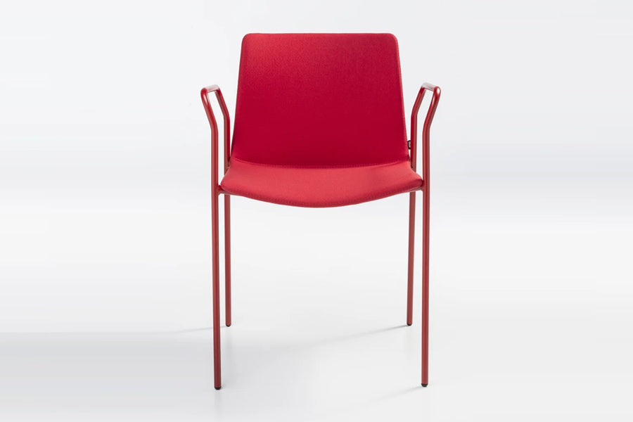 Rest Outdoor 4 Legs Chair by B&T, showing rest outdoor 4 legs chair in live shot.
