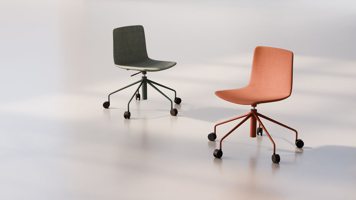 Rest Spider Task/Office Chair by B&T, showing rest spider task/office chairs in live shot.