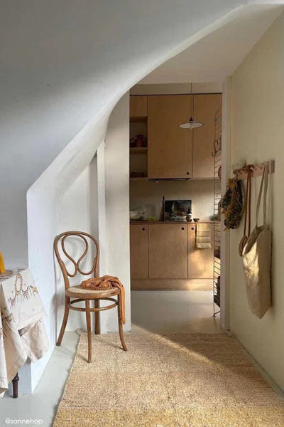 Reversible Washable Rug by Lorena Canals, showing reversible washable rug in live shot.