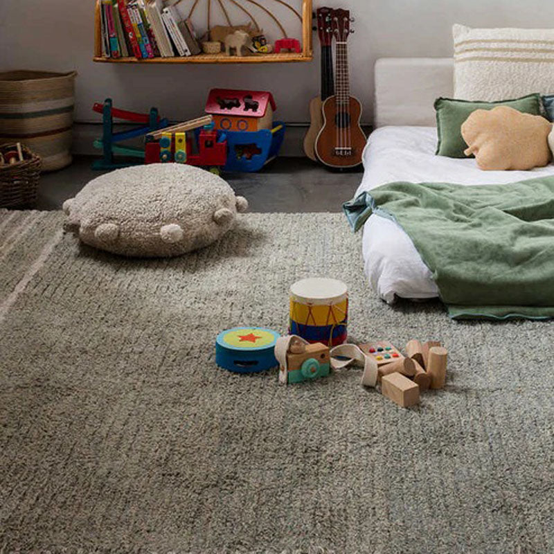 Reversible Washable Rug by Lorena Canals, showing reversible washable rug in live shot.