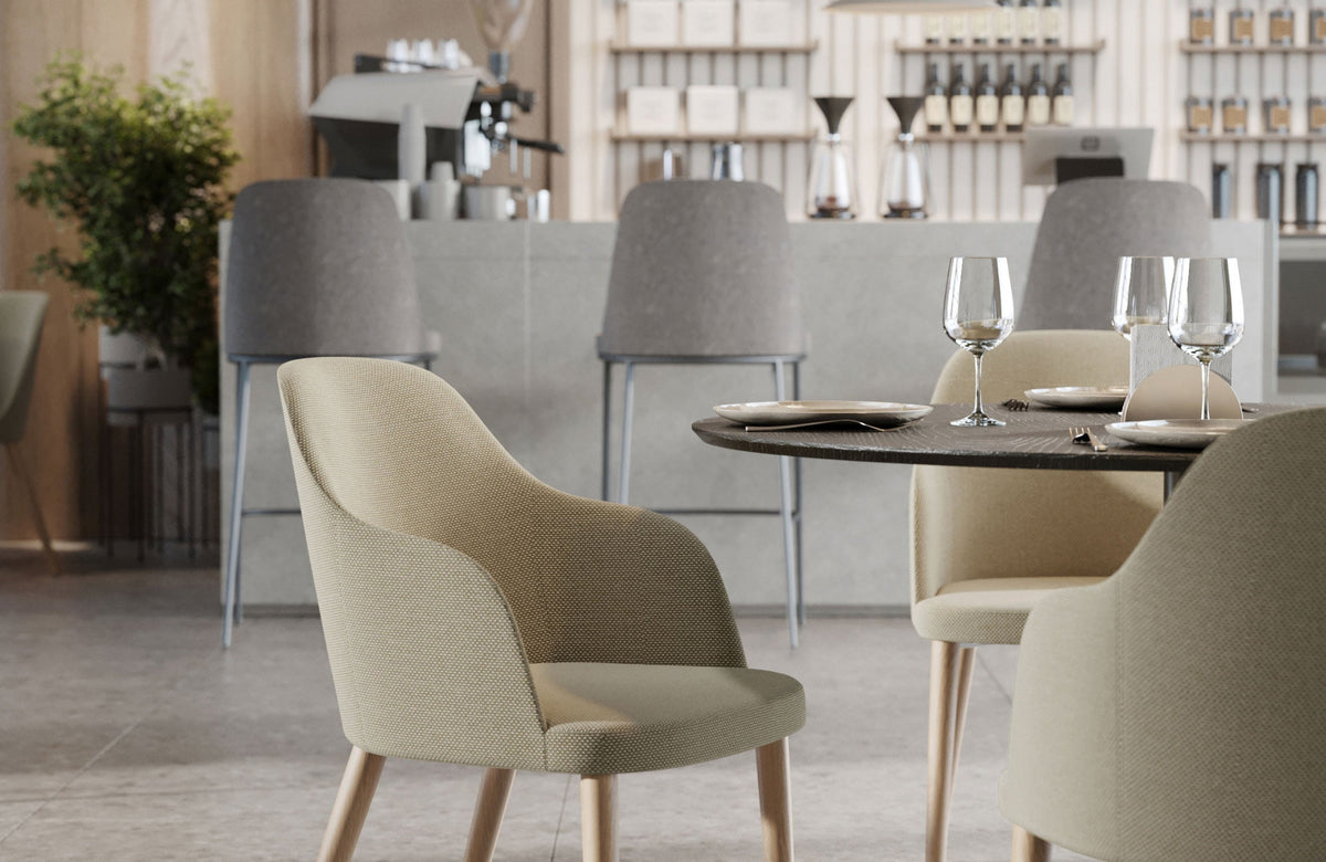 Rhone Metal Legs Counter Stool by Kollektiff, showing rhone metal legs counter stools in live shot.