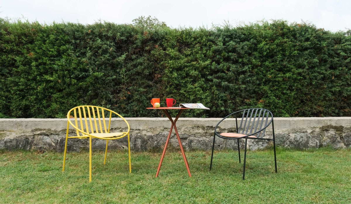 Rosa Chair by Kollektiff, showing rosa chairs in live shot.