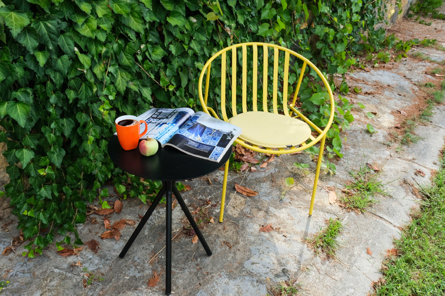 Rosa Chair by Kollektiff, showing rosa chair in live shot.