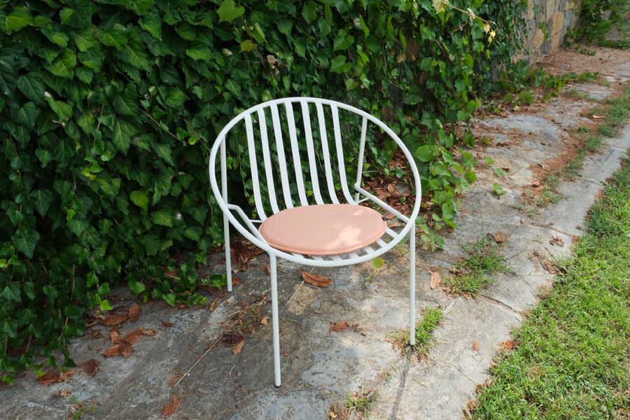 Rosa Chair by Kollektiff, showing rosa chair in live shot.