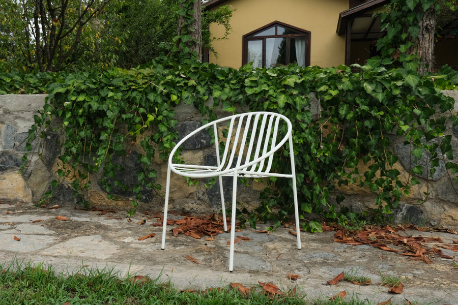 Rosa Chair by Kollektiff, showing rosa chair in live shot.