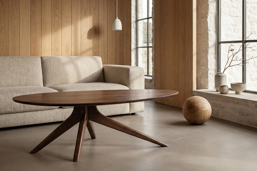 Rosemary Coffee Table by Greenington, showing rosemary coffee table in live shot.