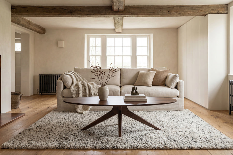 Rosemary Coffee Table by Greenington, showing rosemary coffee table in live shot.