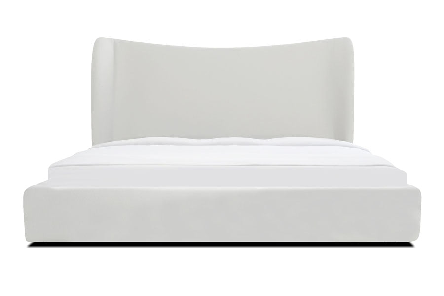 Rowe Storage Bed by Mobital, showing front view of rowe storage bed.