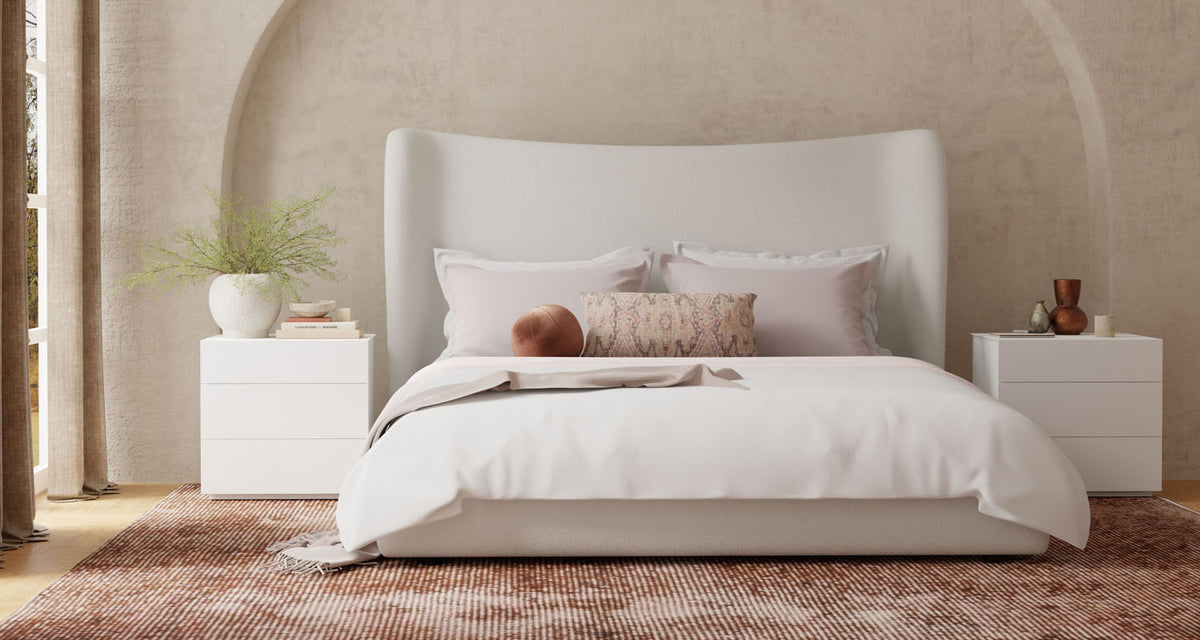 Rowe Storage Bed by Mobital, showing rowe storage bed in live shot.