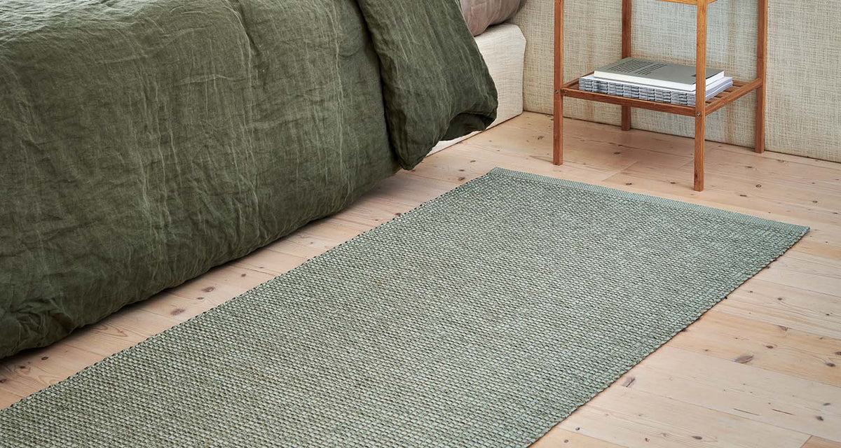 EMM Sage/Linen Met. by Pappelina, showing emm sage/linen met. in live shot.