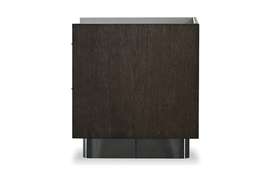 Salazar Side Table by Mobital, showing side view of salazar side table.