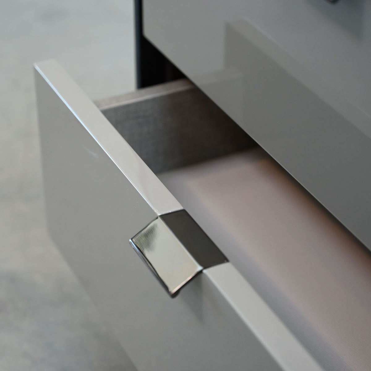 Salazar Side Table by Mobital, showing closeup view of salazar side table.