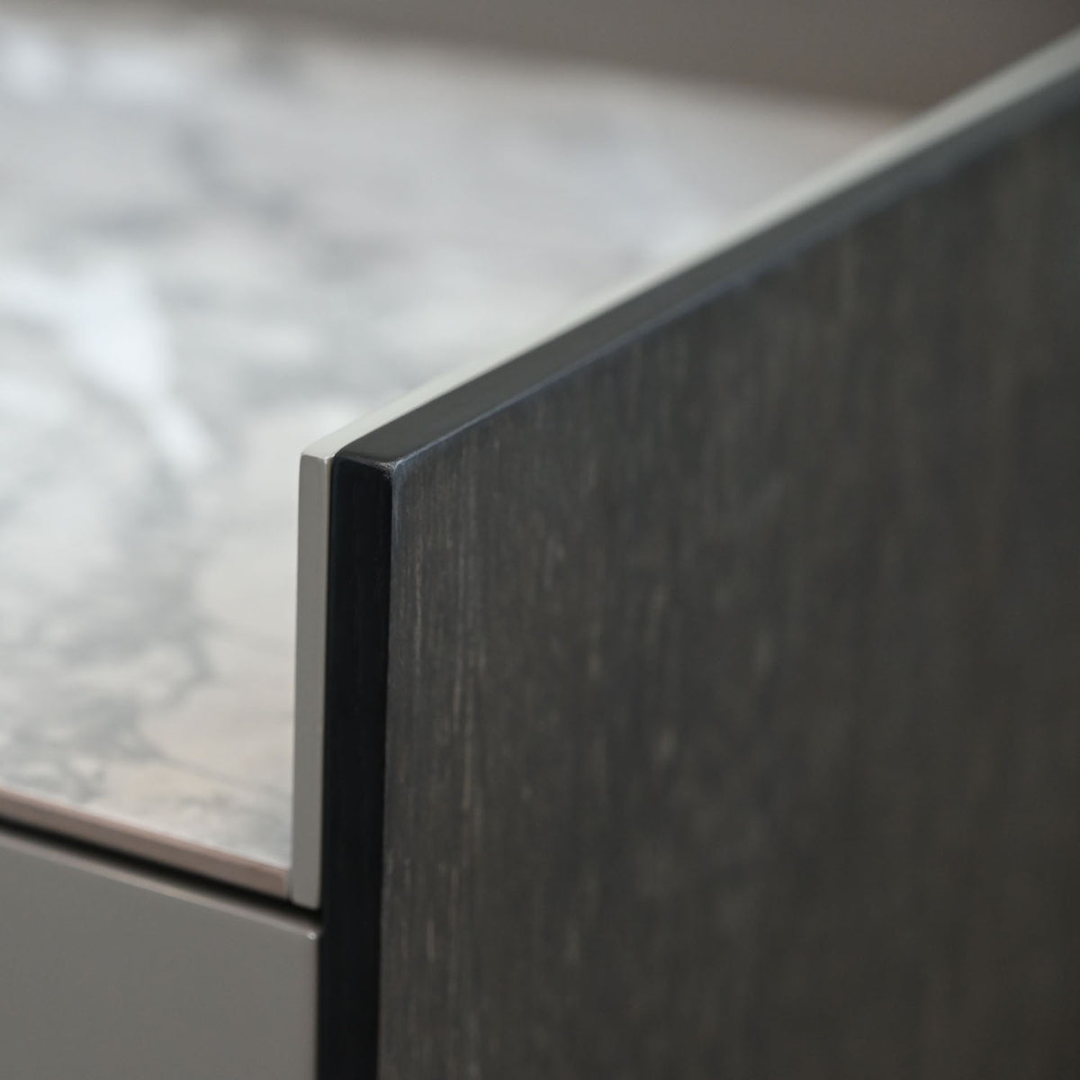 Salazar Side Table by Mobital, showing closeup view of salazar side table.