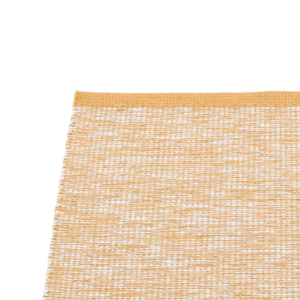 SAM Ochre/Fossil Grey by Pappelina, showing closeup view of sam ochre/fossil grey.