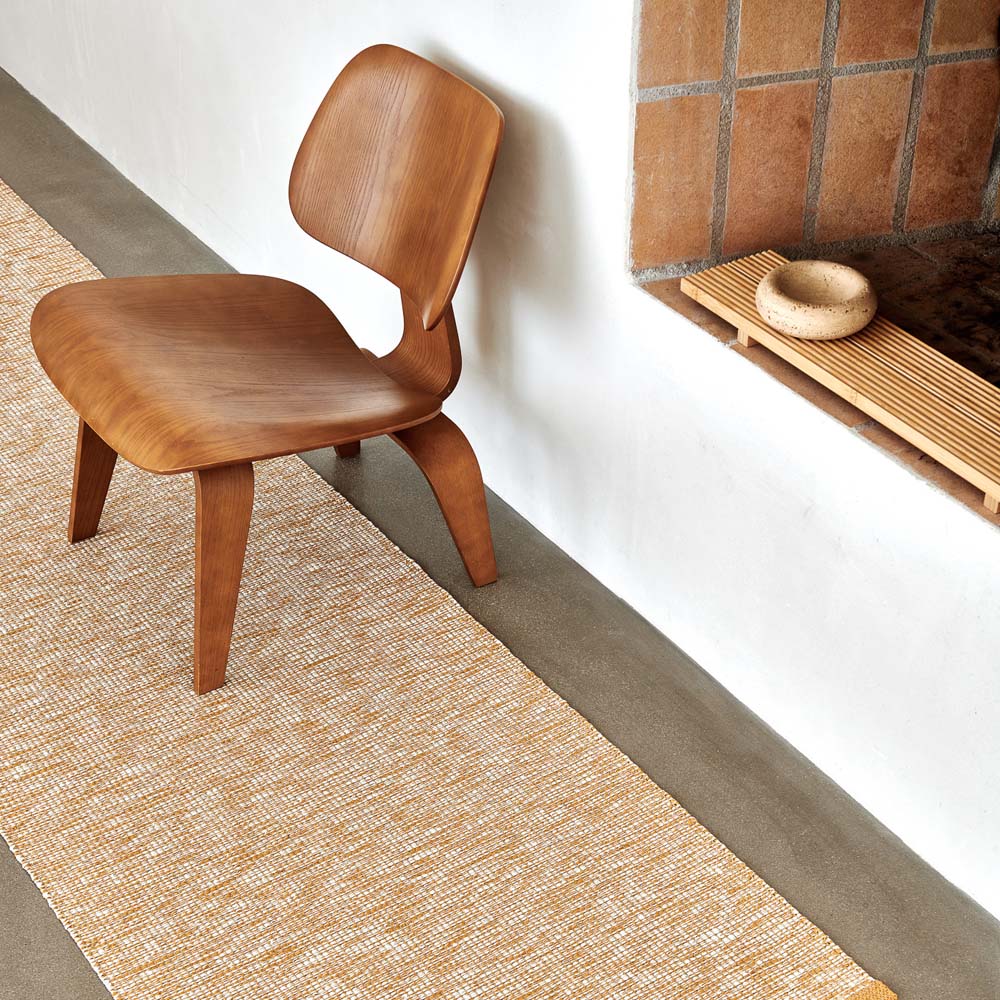 SAM Ochre/Fossil Grey by Pappelina, showing sam ochre/fossil grey in live shot.