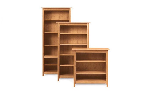 Sarah Bookcase by Copeland Furniture - Natural Cherry.
