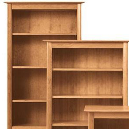 Sarah Bookcase by Copeland Furniture, showing closeup view of sarah bookcase.