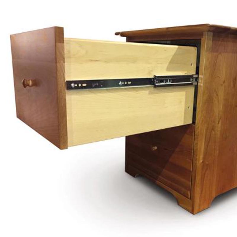 Sarah File by Copeland Furniture, showing closeup view of sarah file.