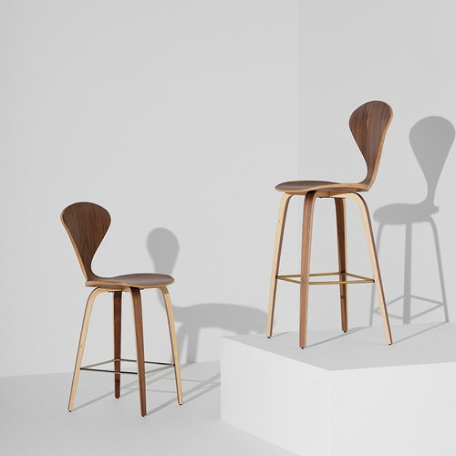 Satine Stool by Nuevo, showing satine stool in live shot.
