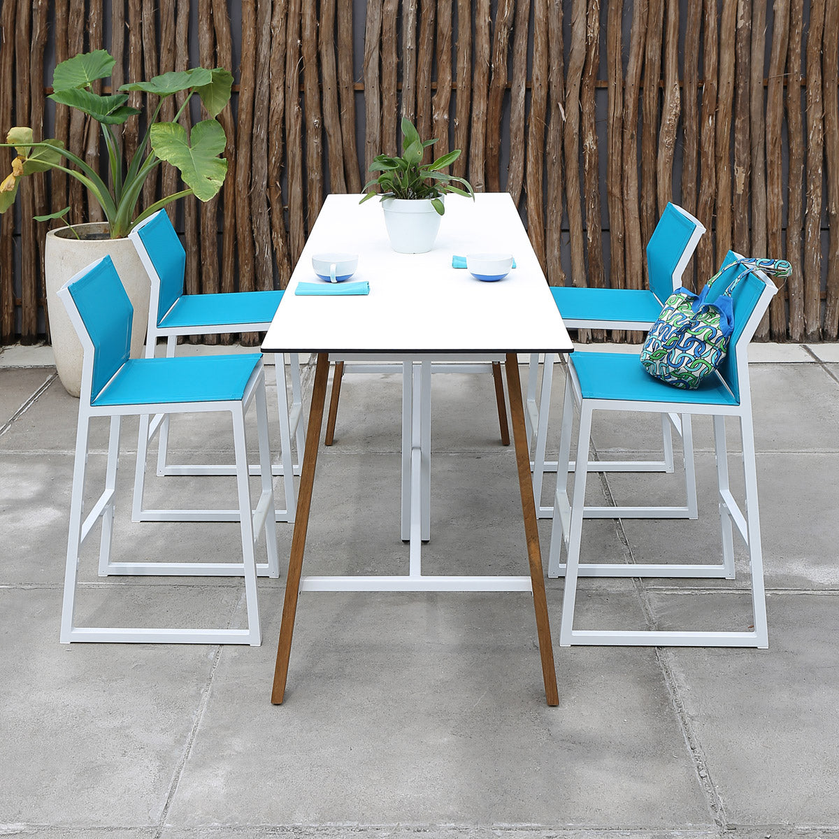 Sato Bar Table by Mamagreen, showing sato bar table in live shot.
