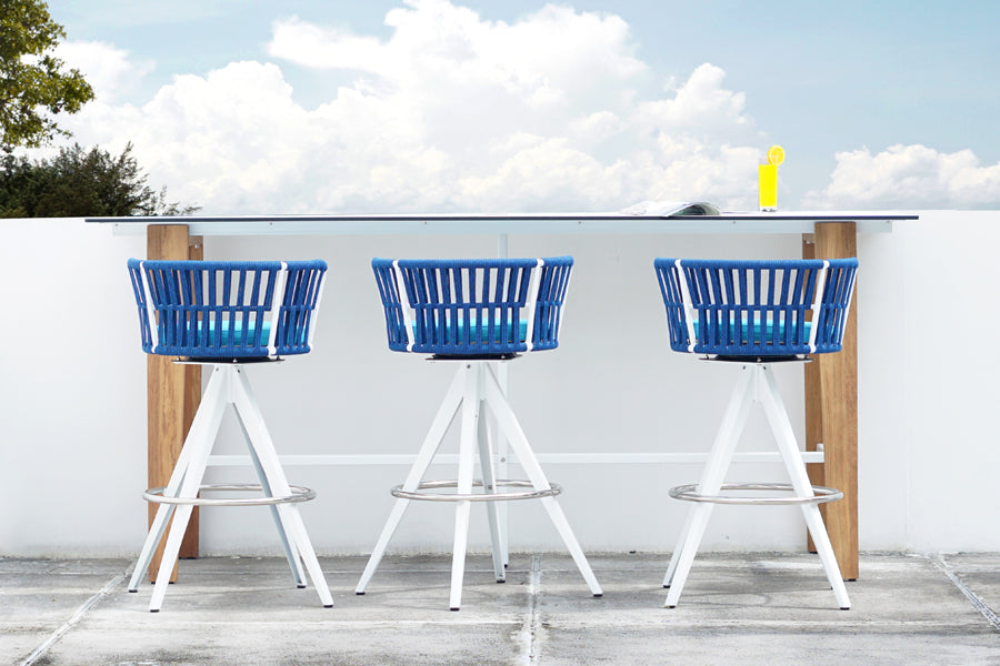 Sato Bar Table by Mamagreen, showing sato bar table in live shot.