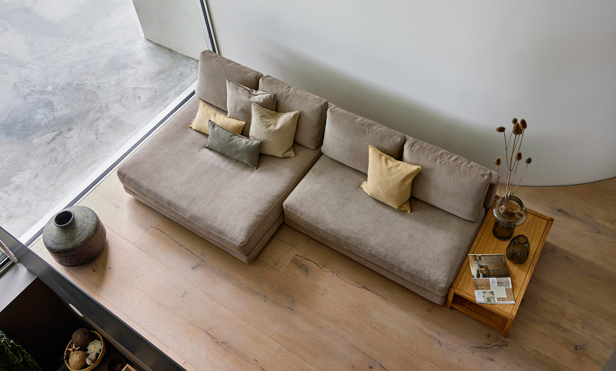 Scent Scatter Cushion by Cane-Line, showing scent scatter cushions in live shot.